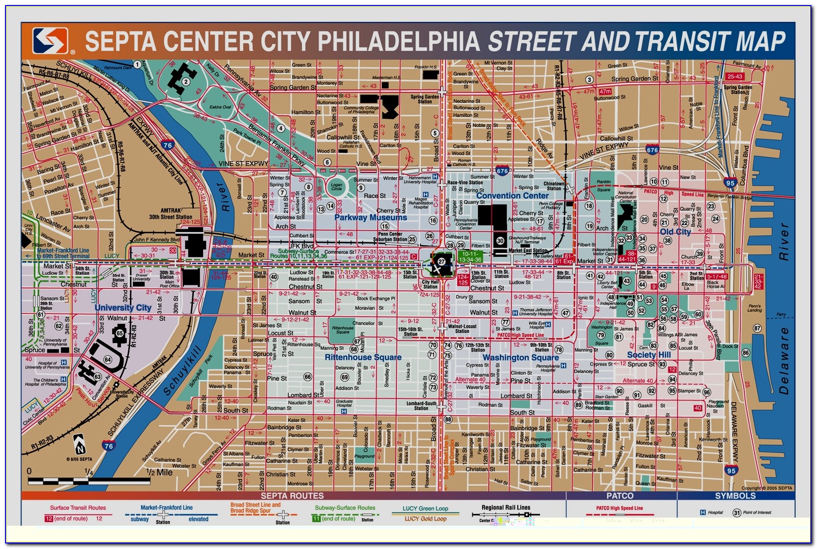 Philadelphia Tourist Map Pdf