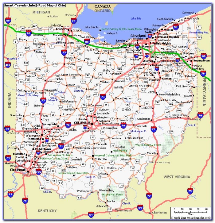 Picture Ohio Map
