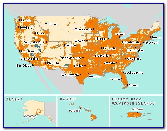 Prepaid Cell Phone Plans Coverage Maps