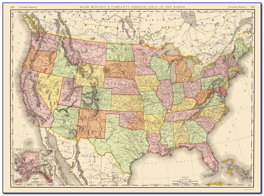 Rand Mcnally Map Of The United States