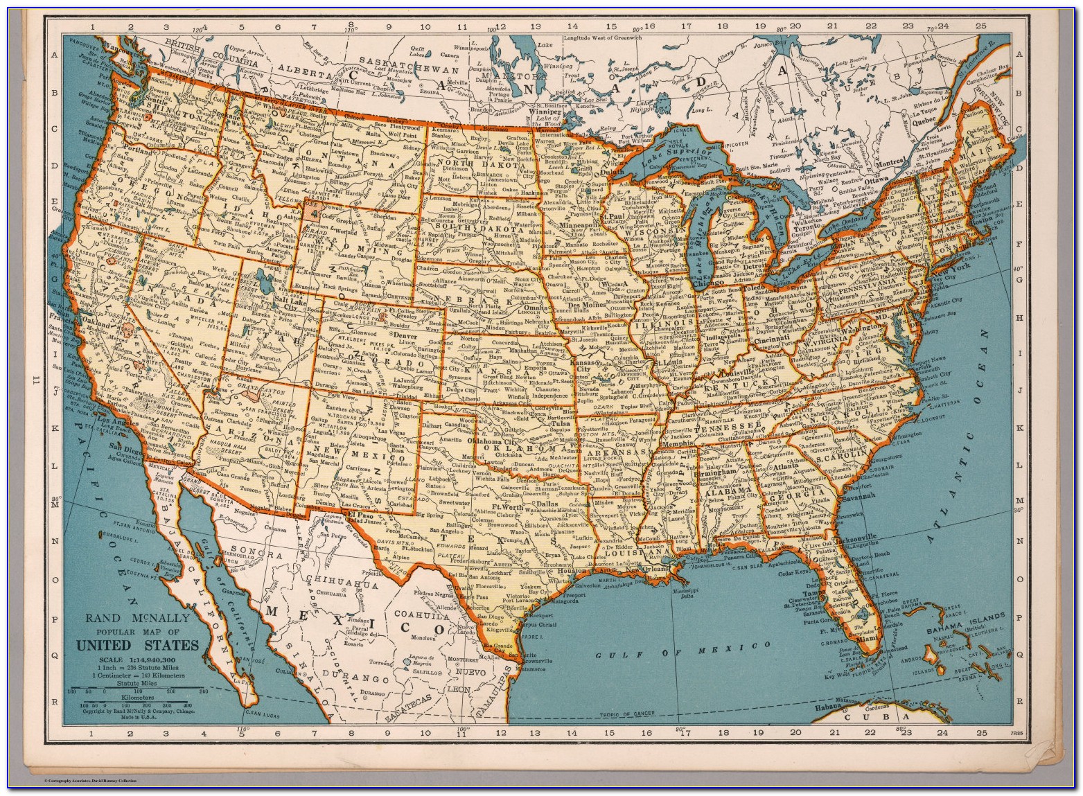 Rand Mcnally State Map Collection