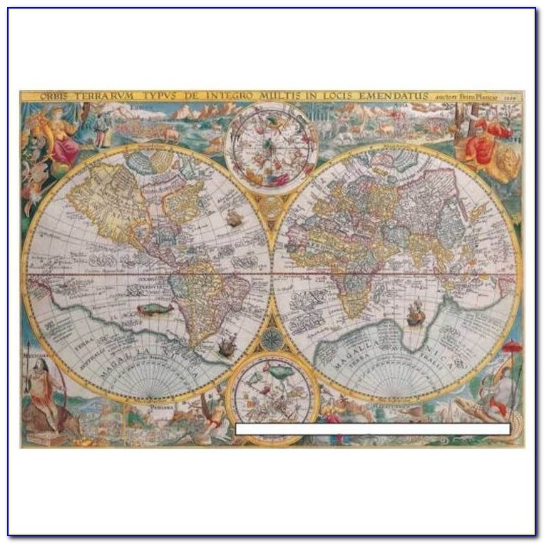 Ravensburger World Map Puzzle 1000