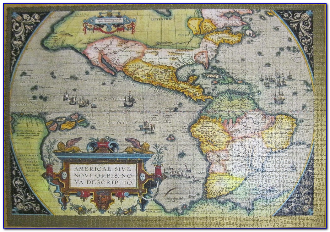 Ravensburger World Map Puzzle 18000