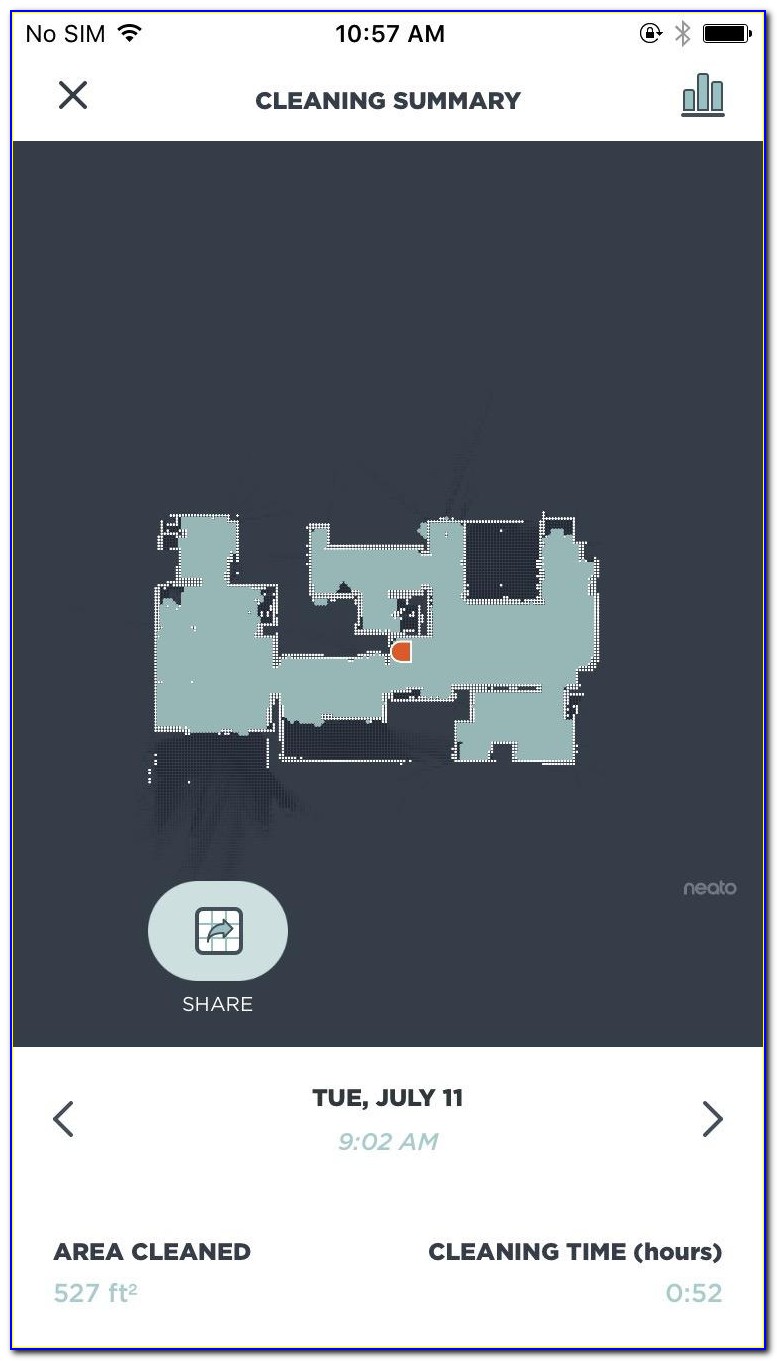 Robot Vacuum Room Mapping
