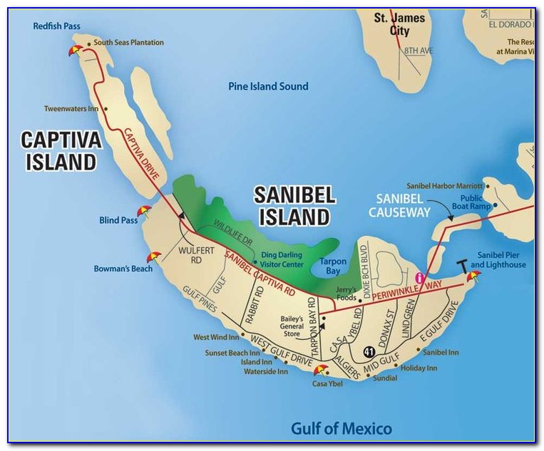 Sanibel Island Bike Maps
