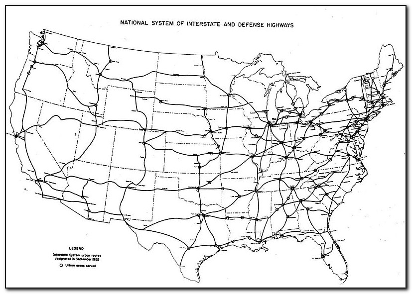 Southeast Us Map With Interstates