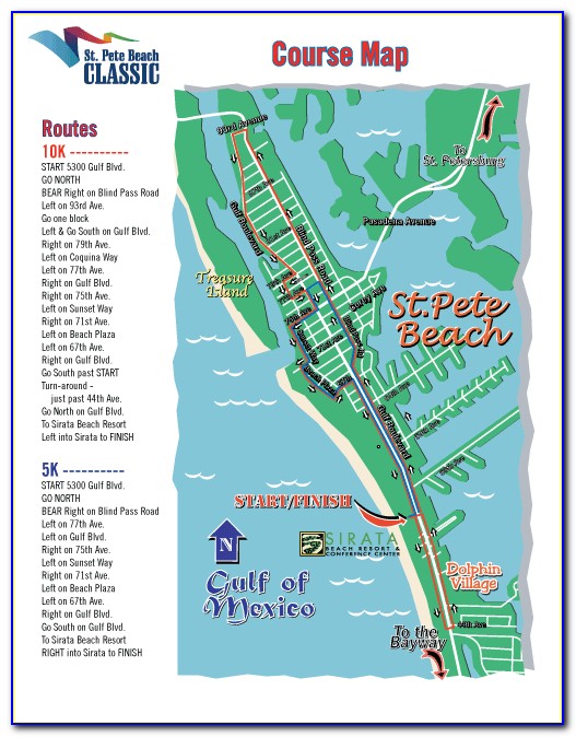 St Pete Beach Hotels Map