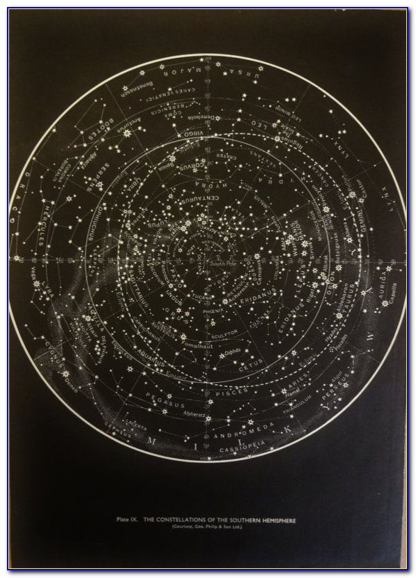 Star Constellations Map Northern Hemisphere