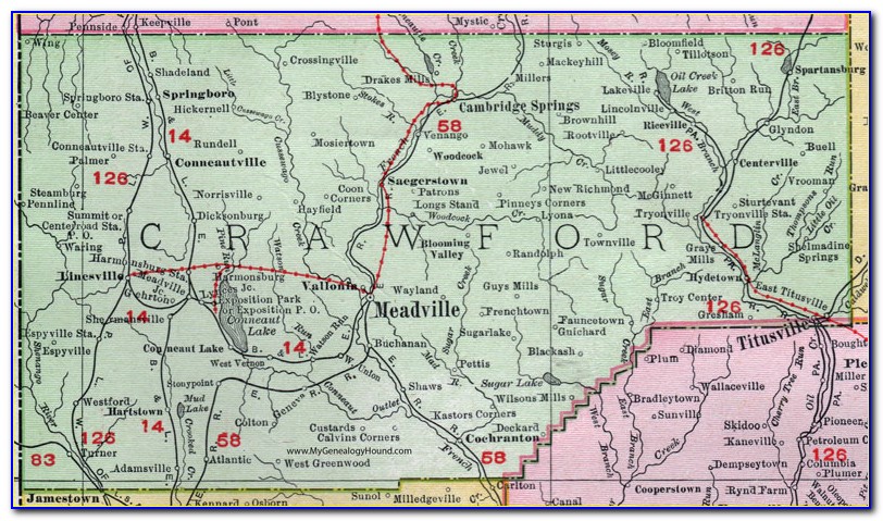 Tax Map Crawford County Pa