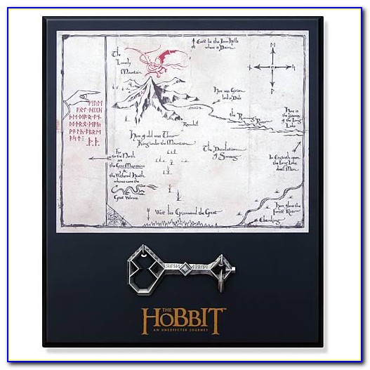 Thorin Oakenshield And The Quest Map