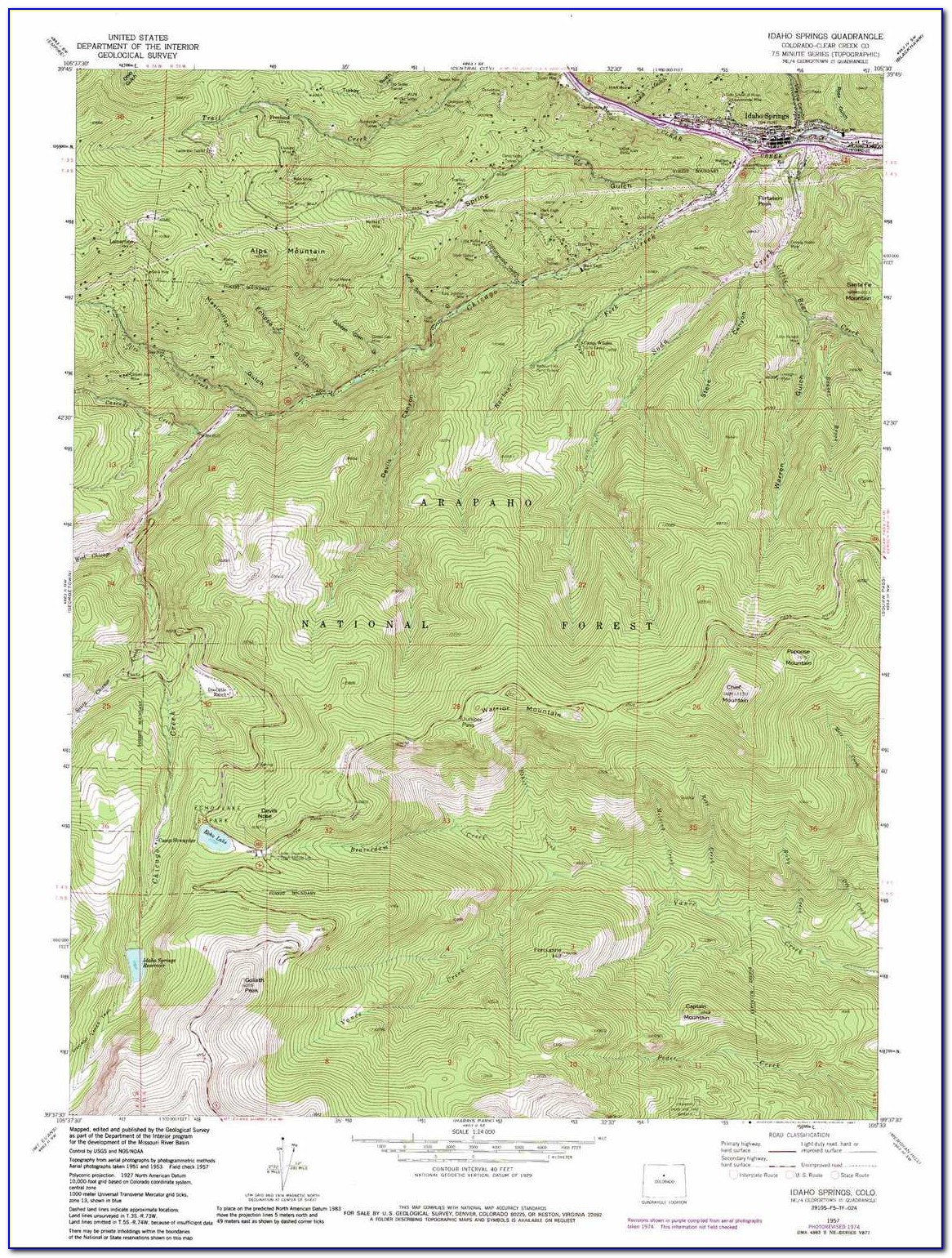 Topo Map Colorado Free