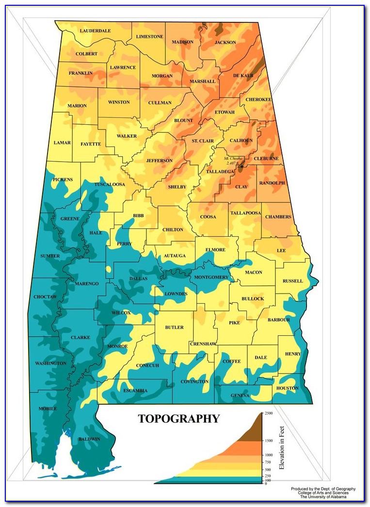 Topo Maps Alabama Free