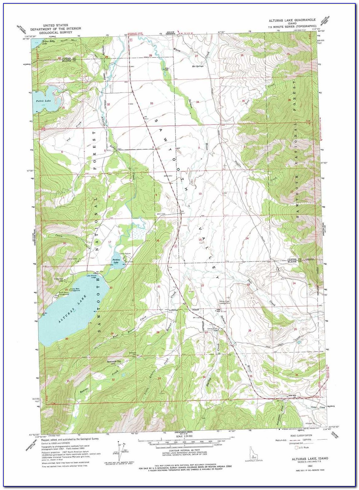 Topo Maps Boise Idaho