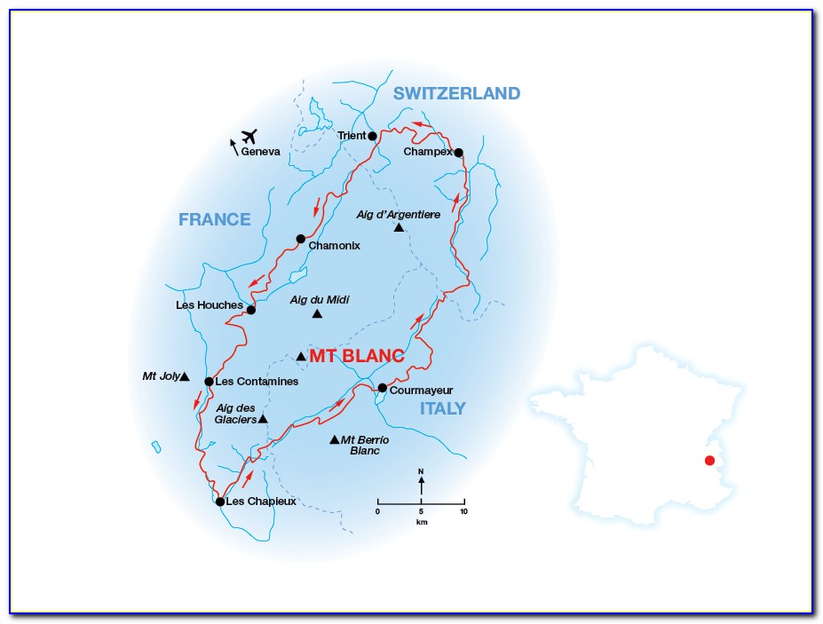 Tour Du Mont Blanc Map Pdf