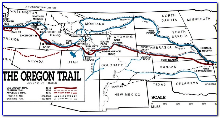 Trail Maps Oregon