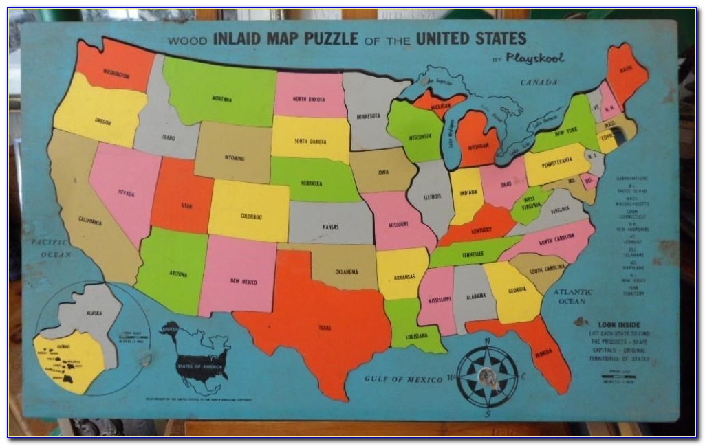 United States Map Puzzle Sheppard Software