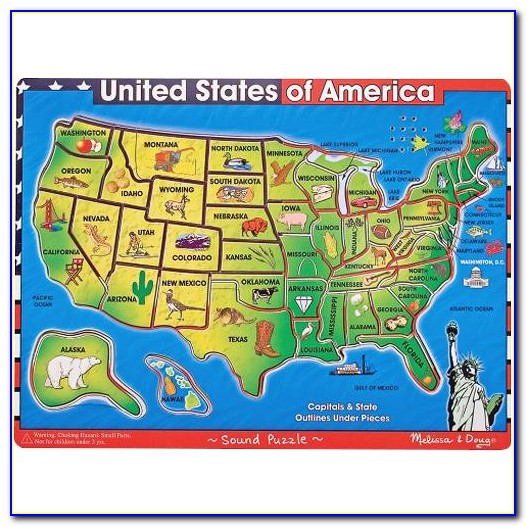Us Map Puzzle Sheppard Software