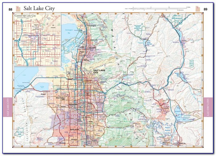 Utah Atlas Map