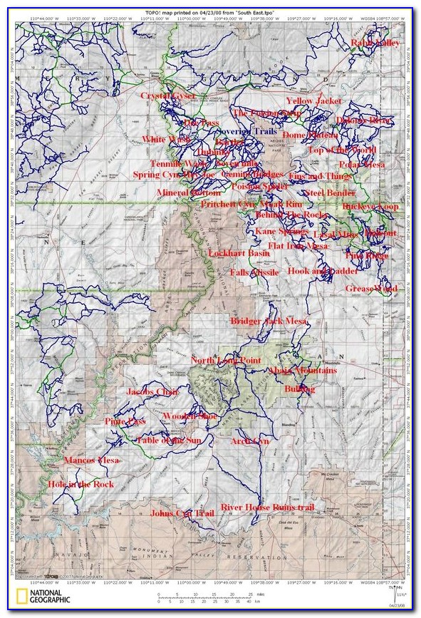 Utah Utv Trail Maps
