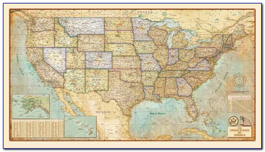 Vintage Wall Maps