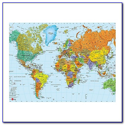 Wallpops World Map