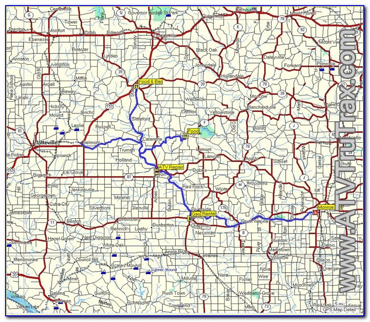 Wisconsin Atv Trail Maps Gps