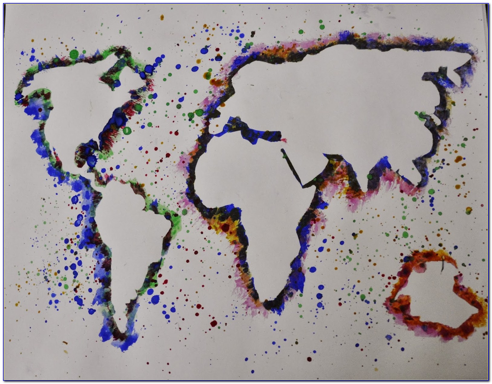 World Map Art Projects
