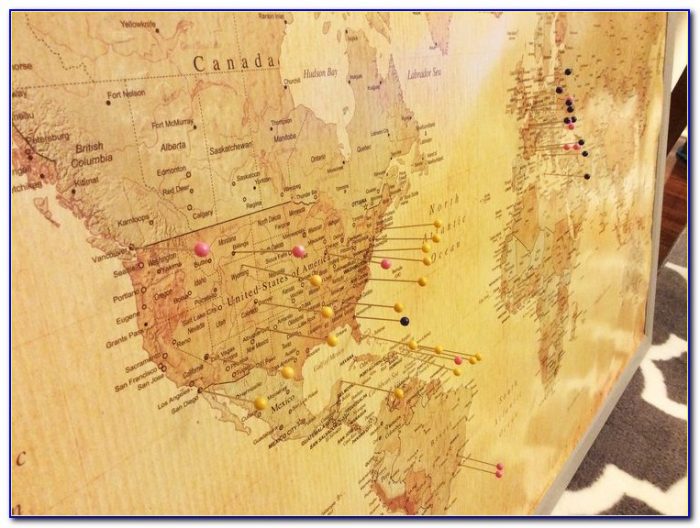 World Map Cork Board Target