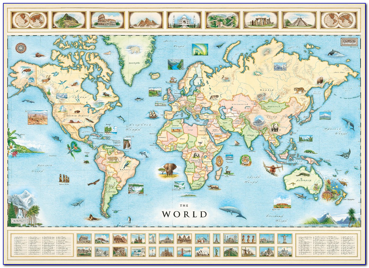 World Map Jigsaw Puzzle Australia