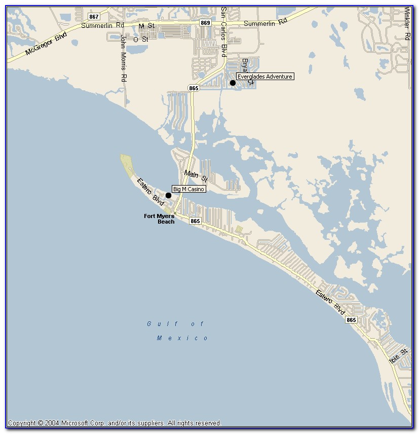 Zip Code Map Fort Myers Beach Fl