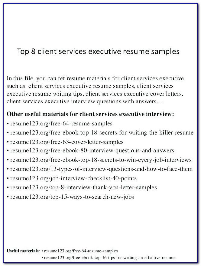 A Better Resume Service Chicago