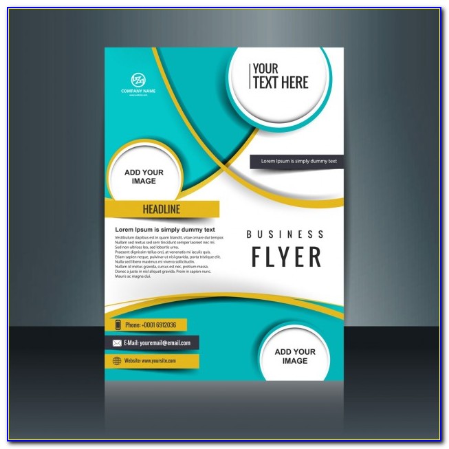 Business Flyer Templates Vector Free Download