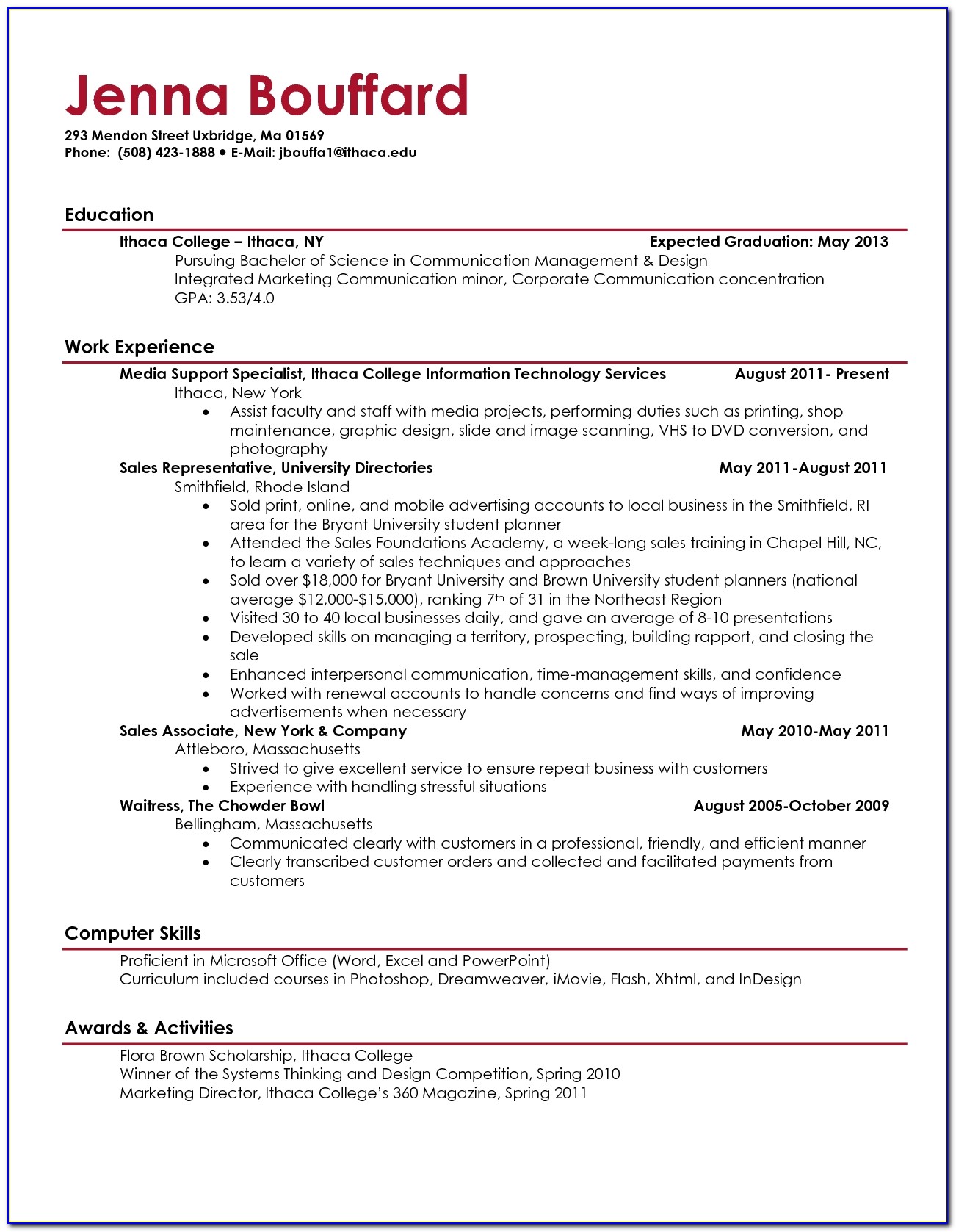 Sales Resume For College Students Ee397ae36 Nice Examples Of Resume For College Students