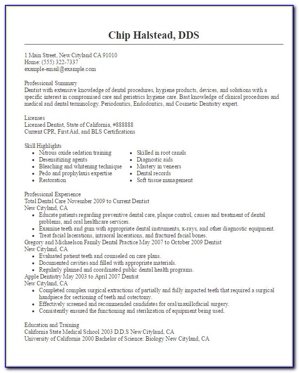 Doctor Resume Templates 15 Free Samples Examples Format Dental Resume Format Dental Resume Format