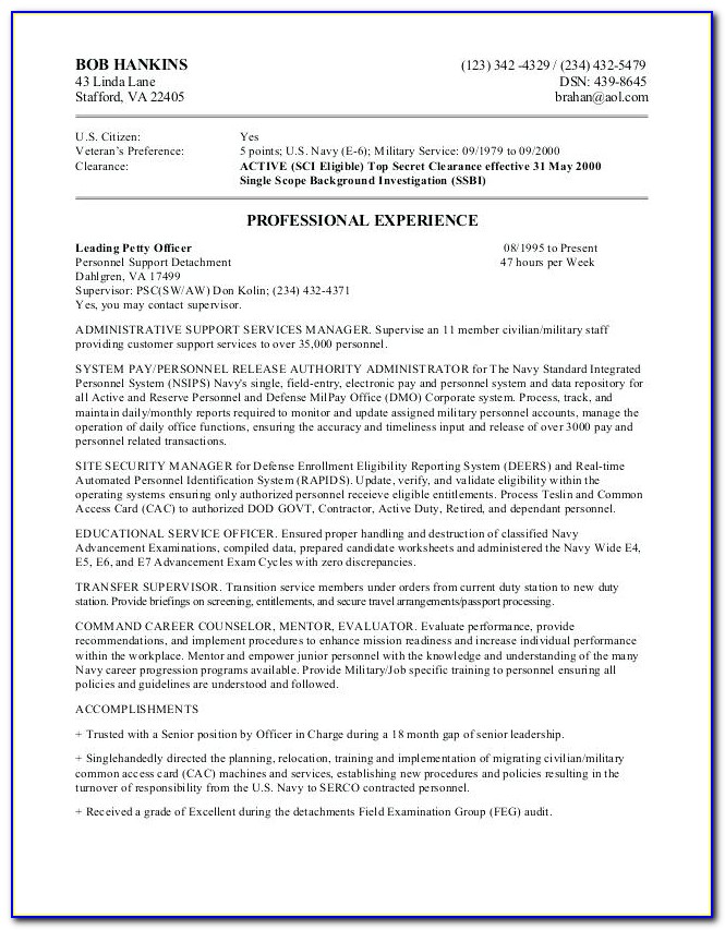 Federal Resume Guidebook 6th Edition