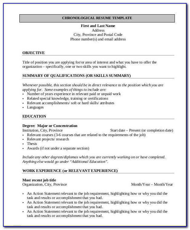 Free Download Resume Job Application