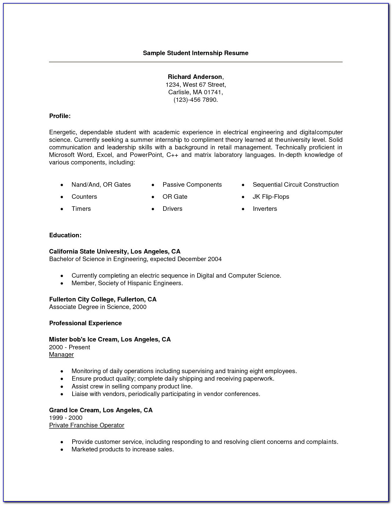 High School Resume Template Word Examples 21 High School Student Resume Template