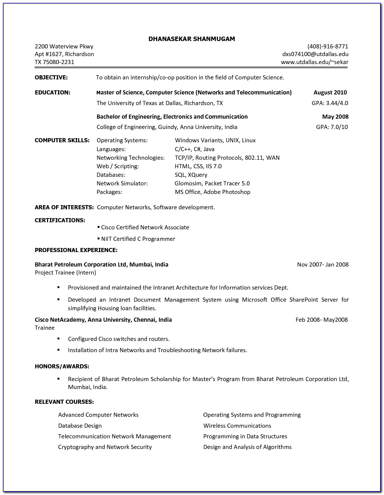 Free Resume Build And Download