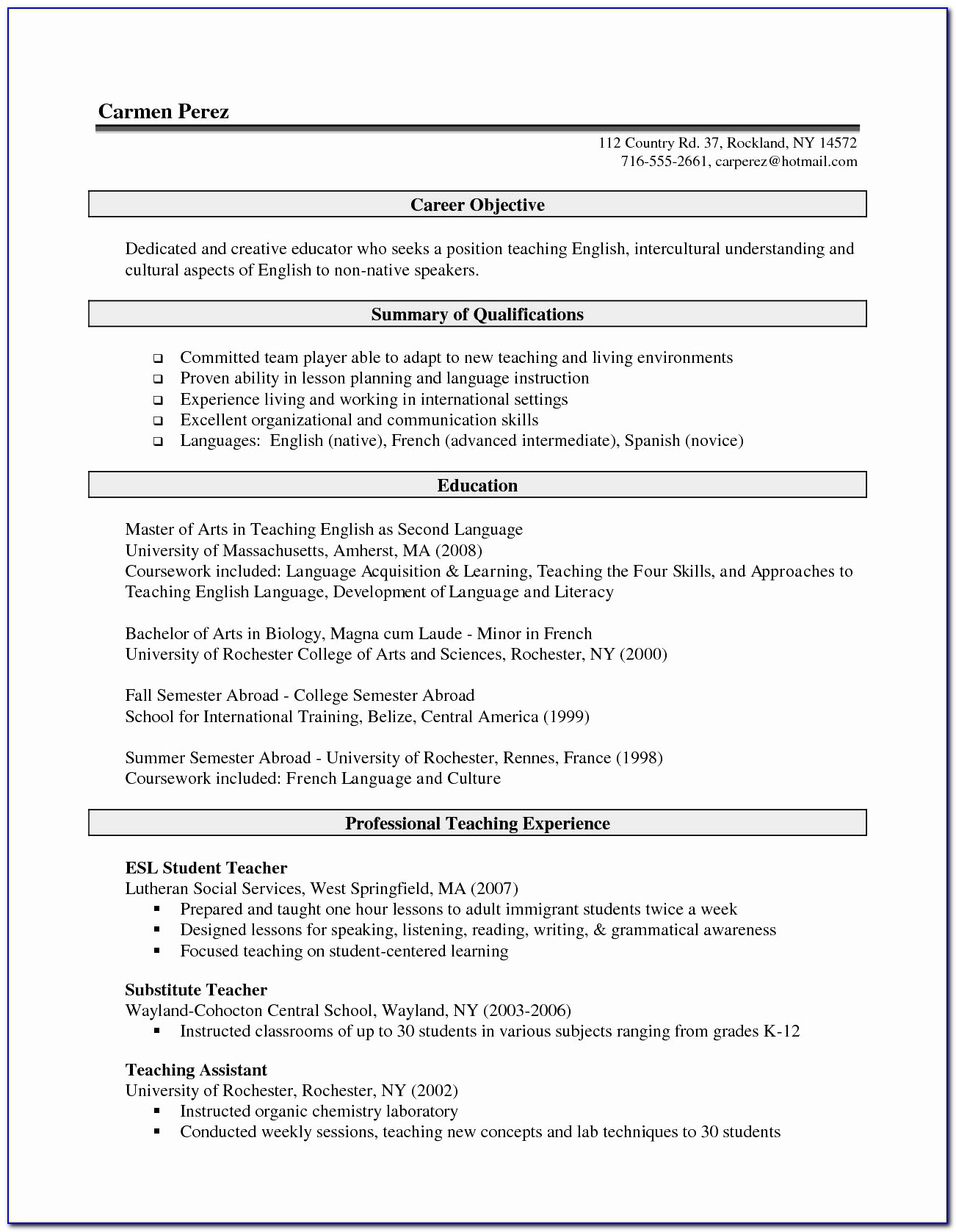 For Government Resume Writing