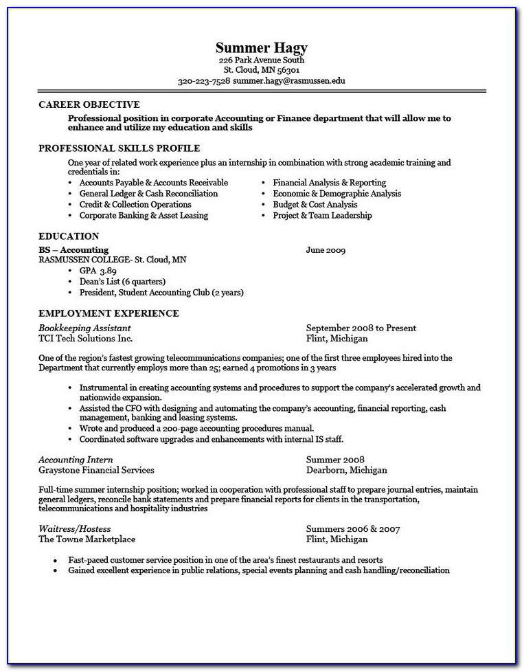 Highly Effective Resume Templates