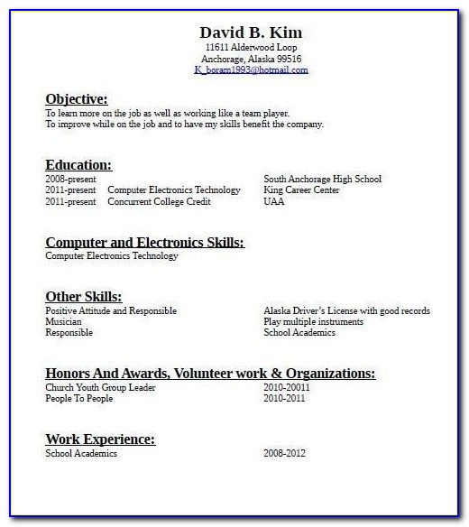 How To Make Resume For Job Online