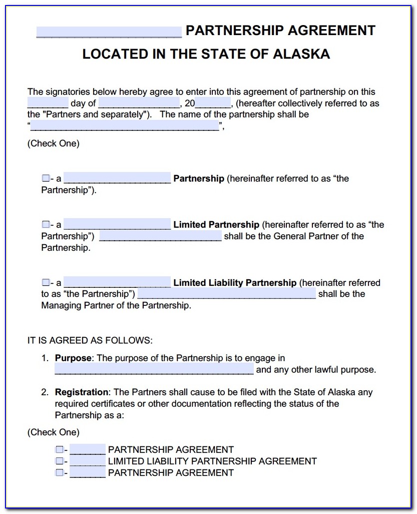 Limited Partnership Agreement Template Delaware