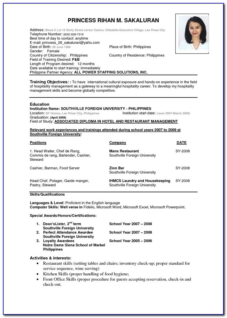 Best 25+ Resume Format Examples Ideas On Pinterest | Resume With Regard To How To Prepare Cv Format