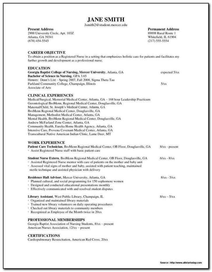 Professional Resume Writers For Nurses