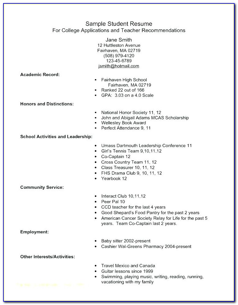 Ready Made Resume Download