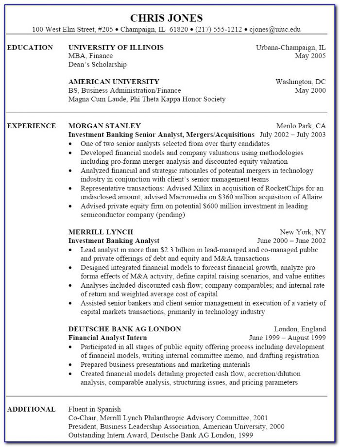 Resume Examples For Banking Customer Service