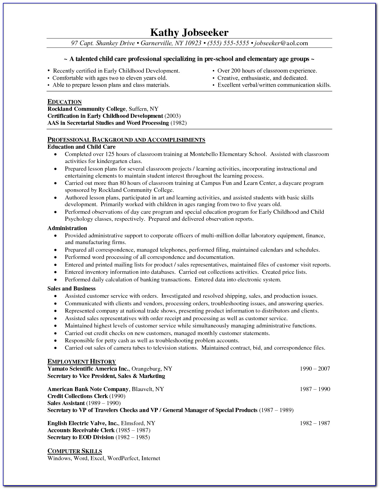 Resume For Teachers Without Experience In The Philippines