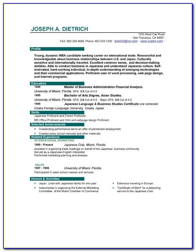 Best Resume Examples For Your Job Search Livecareer Example Of Job Resume Template
