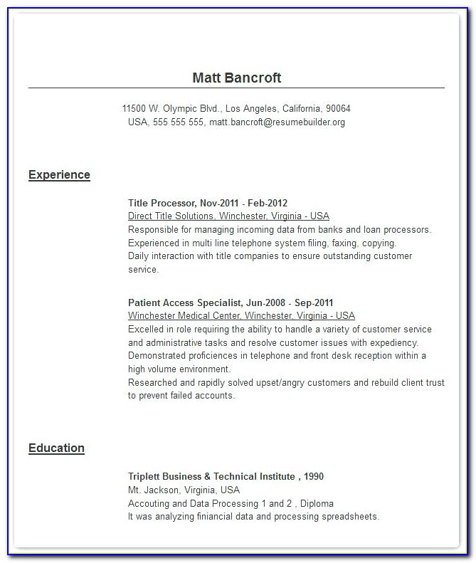 Resume Online Services Badalona Esp