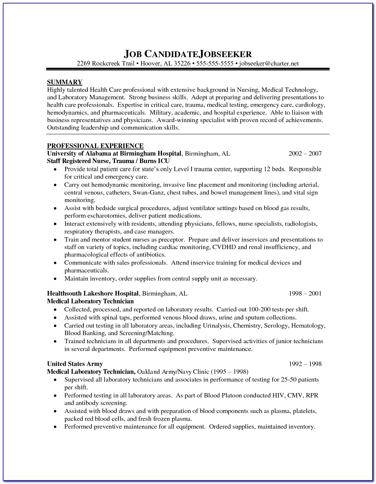 Sample Resume Nurses Without Experience Philippines